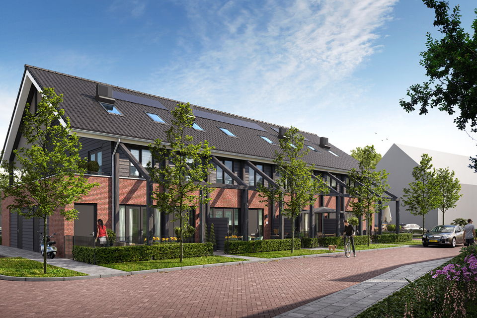 Hoekwoning | Bouwnummer 1 woning aanzicht