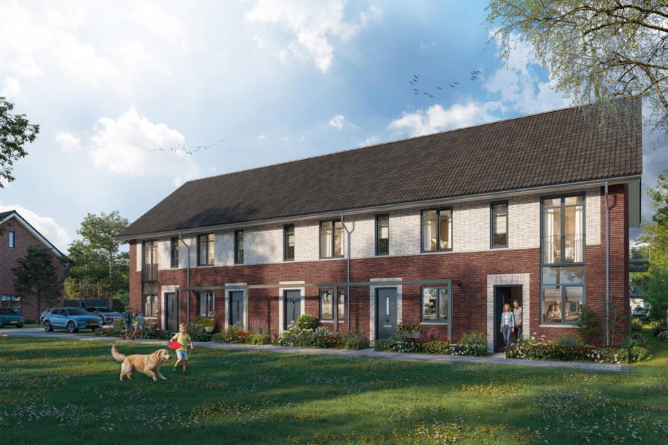 Tussenwoning | type D | Bouwnummer 39 woning aanzicht