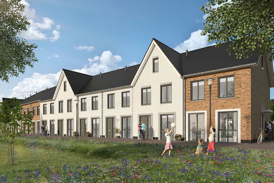 Rijwoning type A | Bouwnummer 35 woning aanzicht