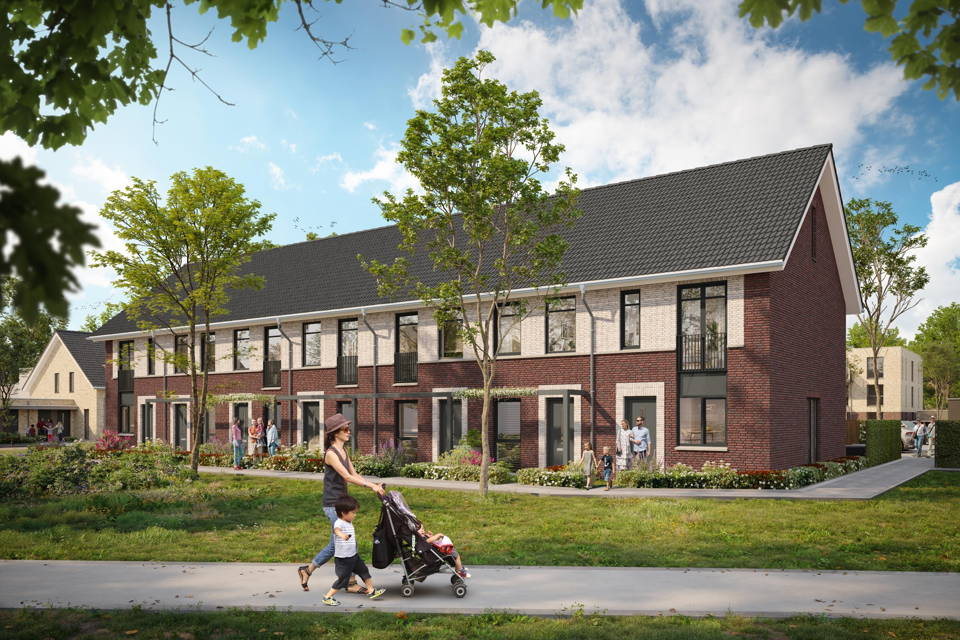 Eindwoning | type F | Bouwnummer 25 woning aanzicht