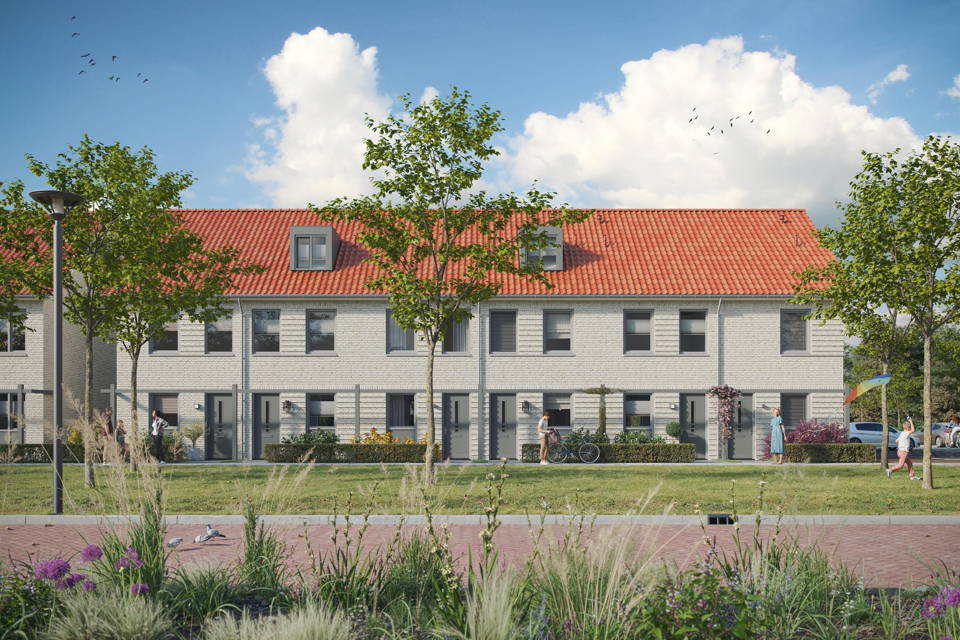 Tussenwoning type H | Bouwnummer 232 woning aanzicht