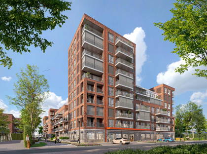 3 kamer appartement | blok B | Bouwnummer 218 foto