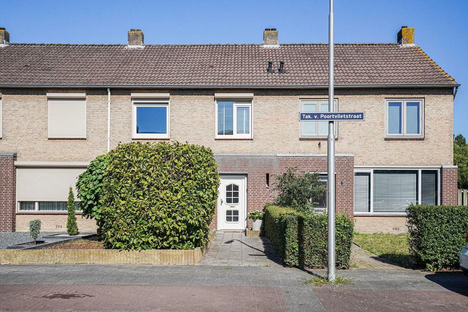 Tak van Poortvlietstraat 3 woning aanzicht