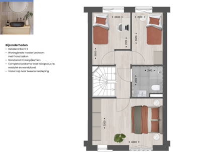 Tussenwoning | type M | Bouwnummer 9 foto
