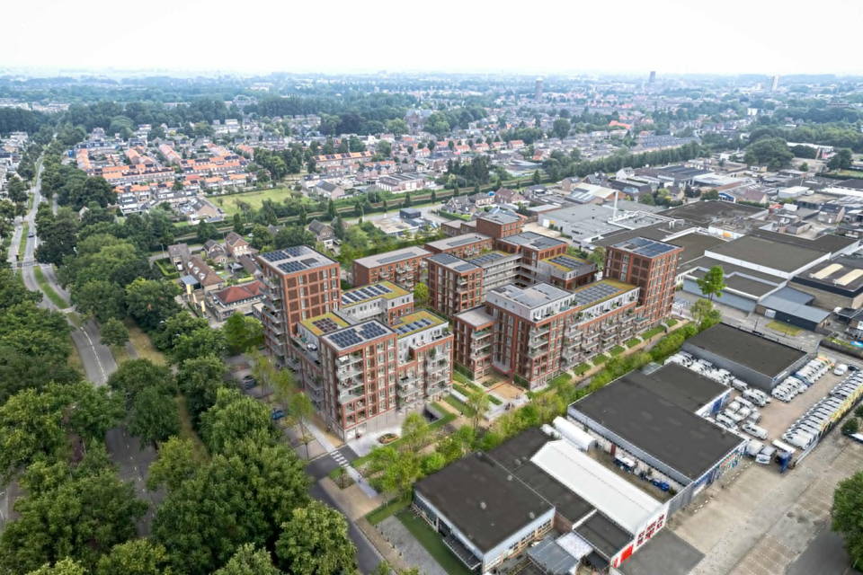 3 kamer appartement | blok B | Bouwnummer 229 woning aanzicht