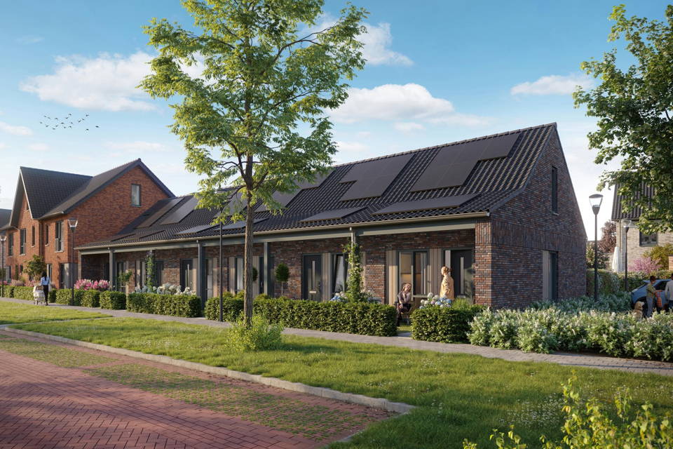 Tussenwoning type E | Bouwnummer 239 woning aanzicht