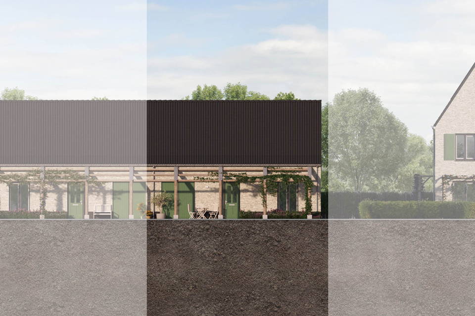 Levensloopbestendige tweekapper | Bouwnummer 10 woning aanzicht