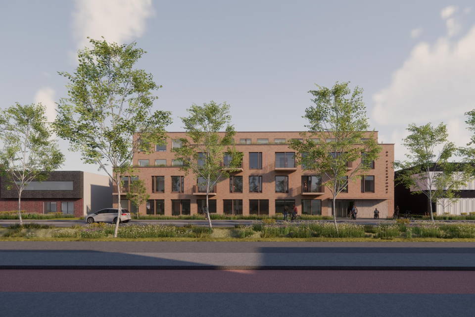 Landbouwlaan 32K4 woning aanzicht