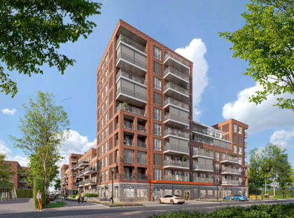 4 kamer appartement | blok A | Bouwnummer 123 foto