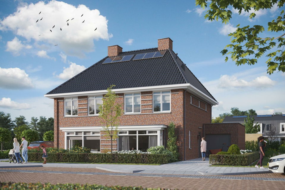 Twee-onder-een-kapwoningen | Bouwnummer 10 woning aanzicht