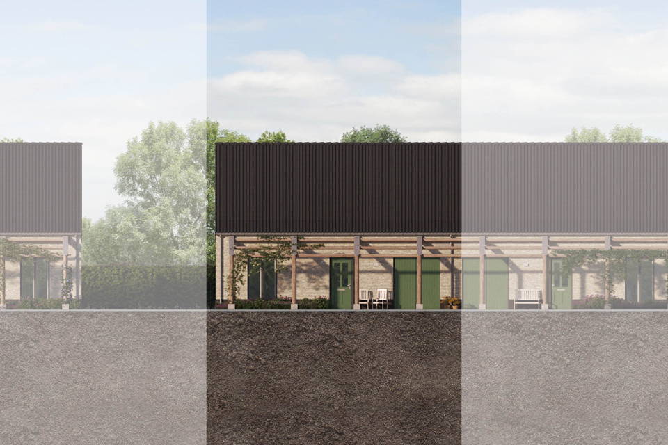 Levensloopbestendige tweekapper | Bouwnummer 6 woning aanzicht