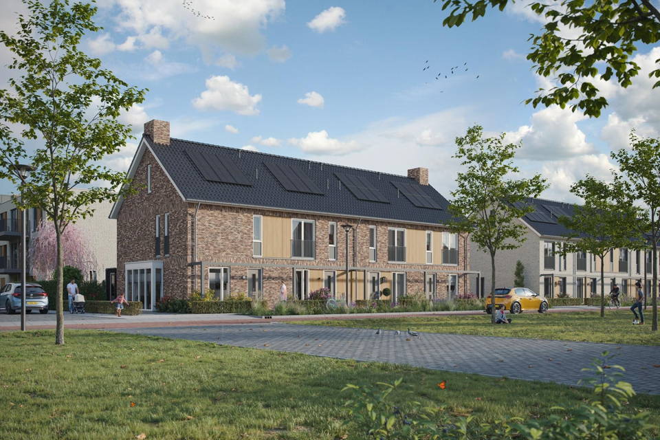 Tussenwoning type B | Bouwnummer 85 woning aanzicht