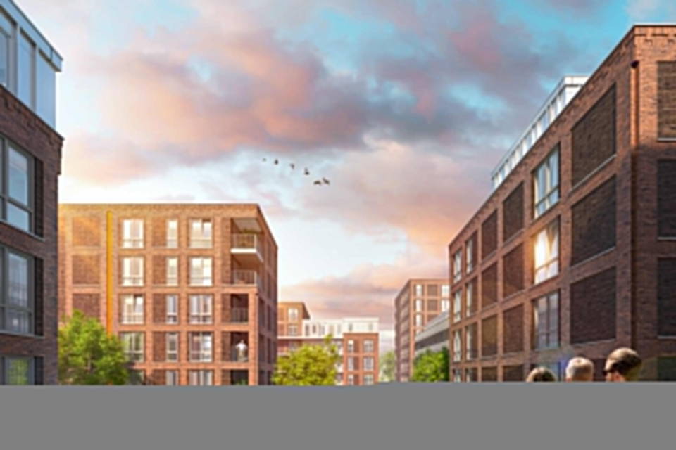 stadsappartement | blok B | Bouwnummer 005 woning aanzicht