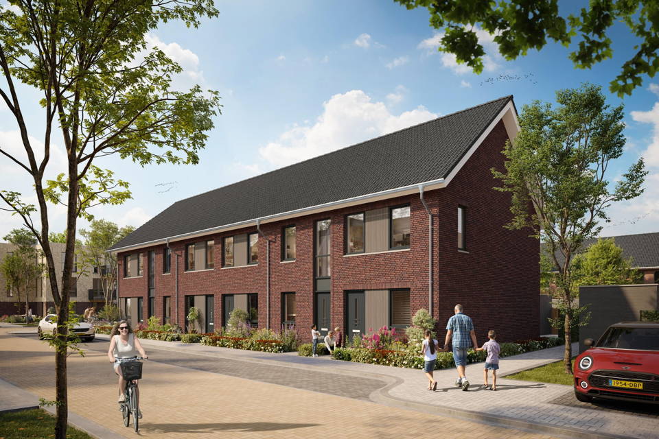 Eindwoning | type B | Bouwnummer 24 woning aanzicht