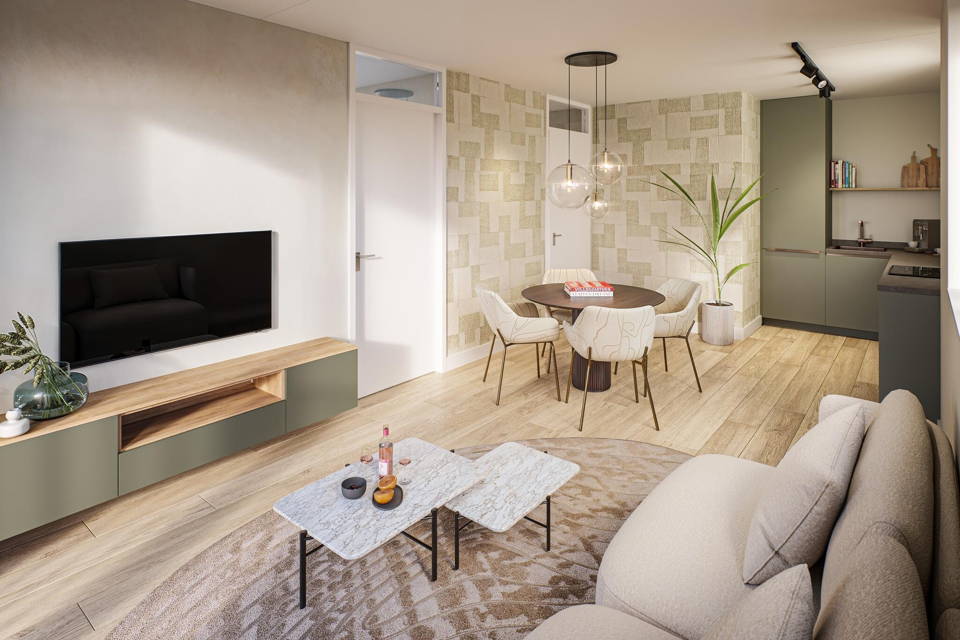 appartementen Villa Maeskant | Bouwnummer 04 woning aanzicht