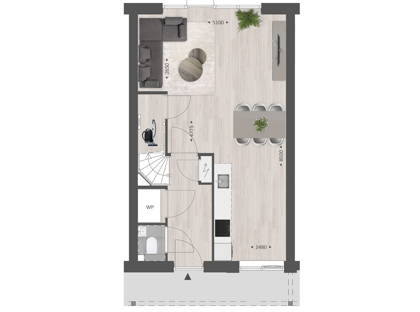Tussenwoning | type N | Bouwnummer 95 foto