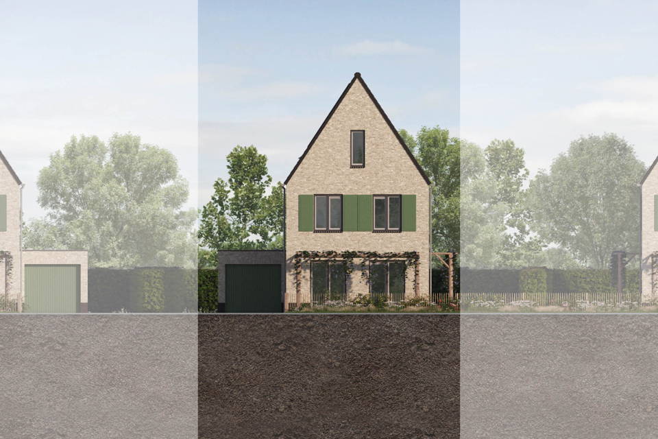 Vrijstaand | Bouwnummer 2 woning aanzicht