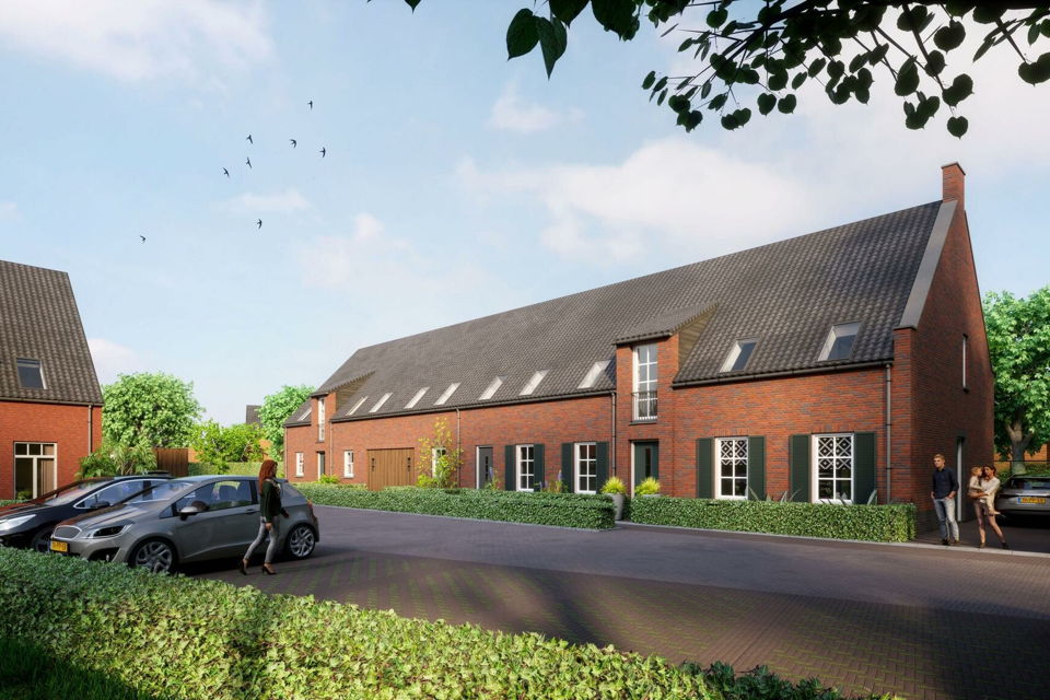 Boerderijwoning tussen | Bouwnummer 8 woning aanzicht