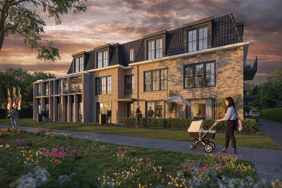 Appartement | Bouwnummer 5 woning aanzicht