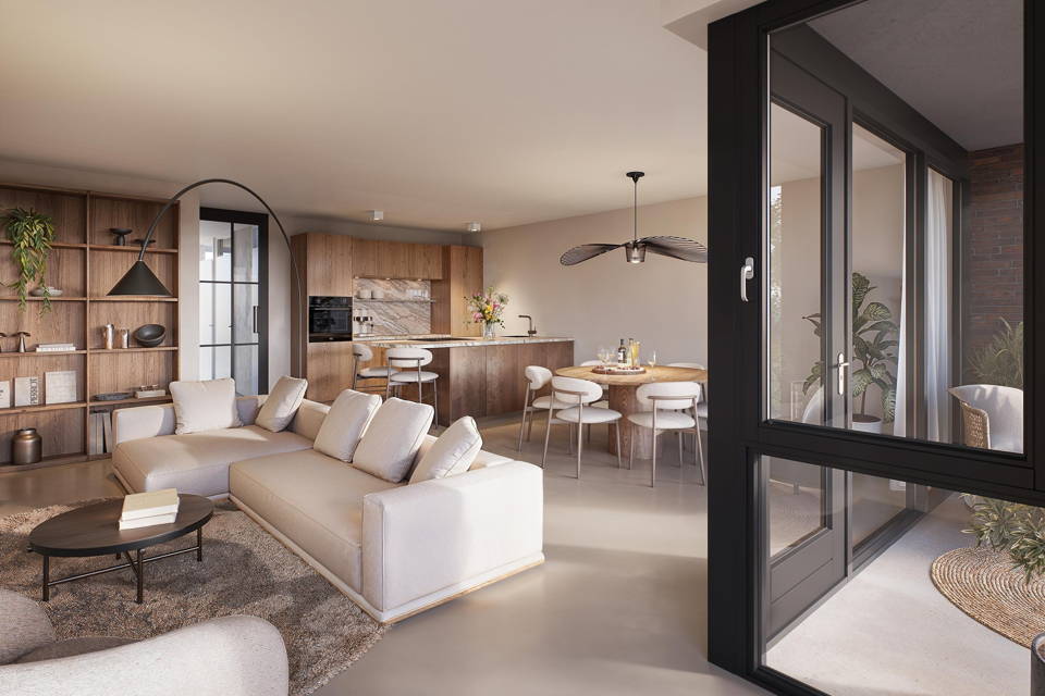 appartementen Residentie Maesvelde | Bouwnummer 10 woning aanzicht