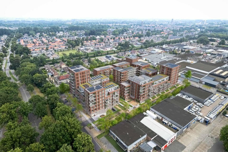 3 kamer appartement | blok B | Bouwnummer 217 woning aanzicht