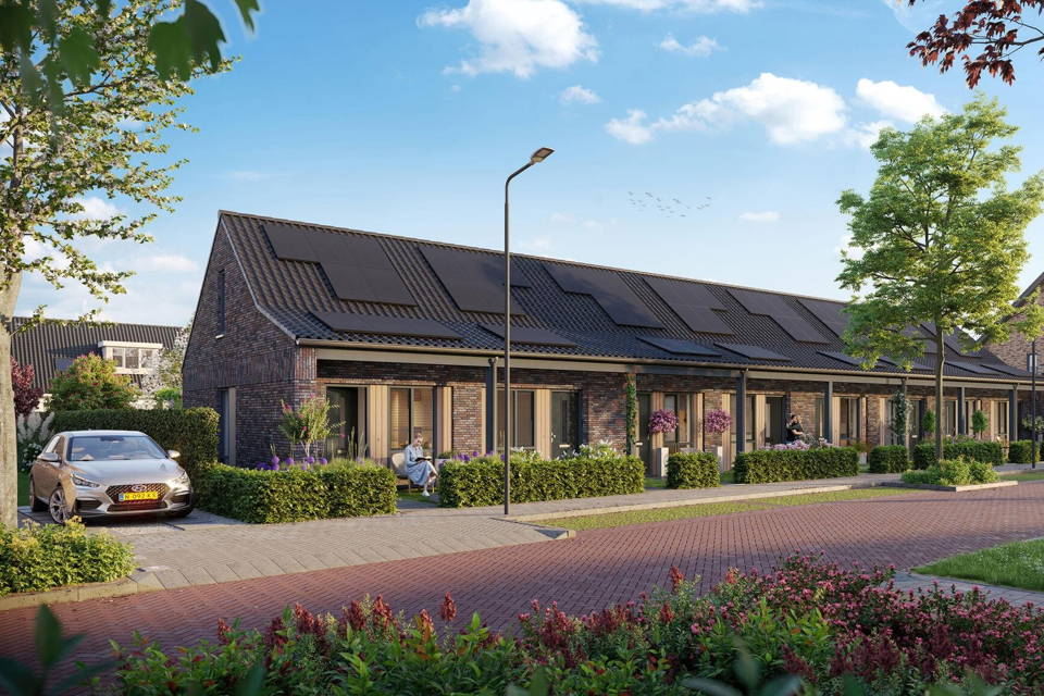 Tussenwoning type C | Bouwnummer 045 woning aanzicht