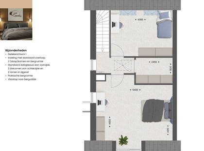 Levensloopbestendige | tweekapper type H | Bouwnummer 6 foto