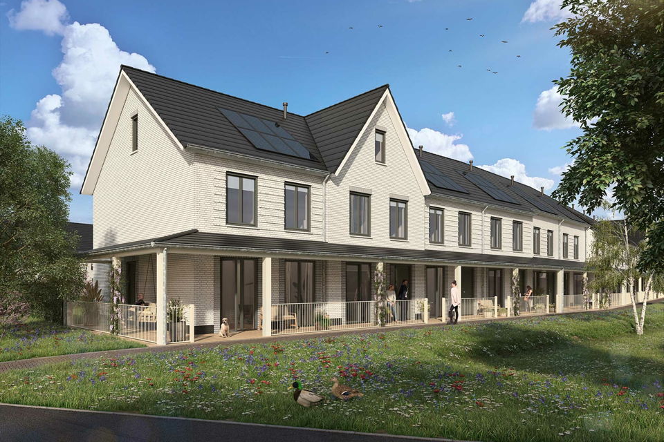 Rijwoning type A | Bouwnummer 47 woning aanzicht