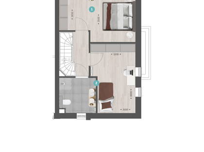 Hoekwoning | type D | Bouwnummer 92 foto