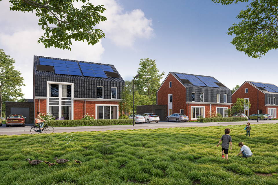 Twee-onder-een-kapwoning | Bouwnummer 03 woning aanzicht