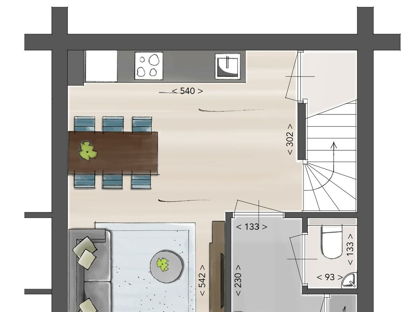 Tussenwoning | Bouwnummer 2 foto