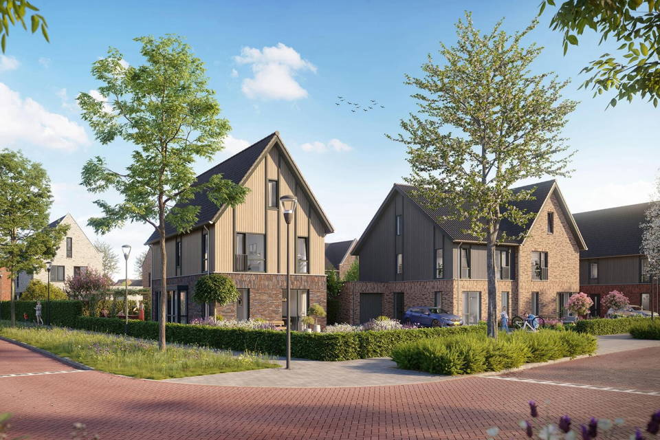 Vrijstaand type K | Bouwnummer 040 woning aanzicht