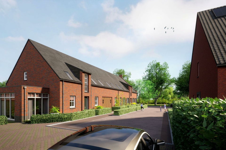 Boerderijwoning hoek | Bouwnummer 5 woning aanzicht