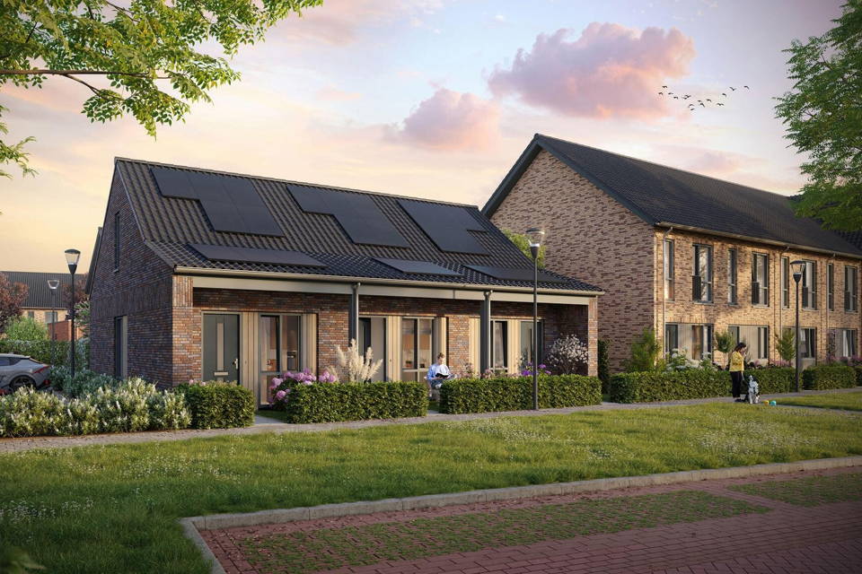Hoekwoning type B | Bouwnummer 052 woning aanzicht