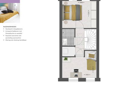 Tussenwoning type H | Bouwnummer 212 foto